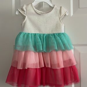 As is sparkly tulle dress 2t